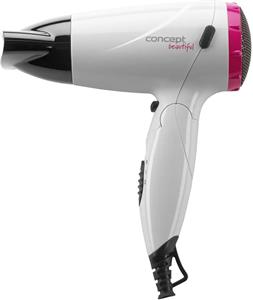 Concept VV5740 BEAUTIFUL, sušič vlasov, 1500 W, biela + ružová