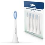 Concept ZK0002, náhradné hlavice k zubným kefkám, Soft Clean, 4 ks