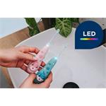 Concept ZK0031, náhradné hlavice k detským zubným kefkám ZK3010, ZK3020 small, 2 ks, priehľadné