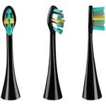 Concept ZK0071, náhradné hlavice k zubným kefkám PERFECT SMILE ZK701x, 3D Daily Clean, 4 ks, čierne