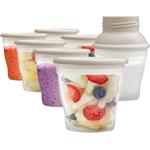 Concept ZM4000 KIDO, poháriky na uskladnenie materského mlieka s vekom, set 7 ks