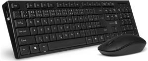 Conenct IT Combo, bezdrôtový set klávesnice a myšky, čierna
