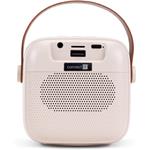 Connect IT 2Mic bezdrôtový mini party karaoke reproduktor + 2 x mikrofón, béžový