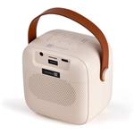 Connect IT 2Mic bezdrôtový mini party karaoke reproduktor + 2 x mikrofón, béžový