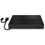 Connect IT 3v1 SlimDrive, externá CD/DVD mechanika a hub, USB-C/USB-A