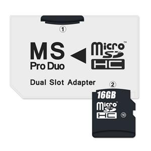 Connect IT adaptér MS Pro DUO, 2x Micro SDHC Dual Slot (CI-1138)