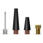 Connect IT AirFlow, prenosný kompresor, čierny