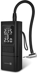 Connect IT AirFlow, prenosný kompresor, čierny