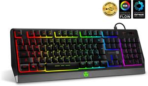 Connect IT Battle RGB, herná klávesnica, CZ/SK, čierna