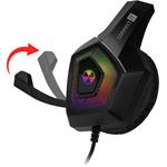 Connect IT Battle RGB Series Edition 3, herné slúchadlá s mikrofónom, čierne