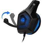 Connect IT Battle RNBW Series Edition 2, herné slúchadlá s mikrofónom, modré