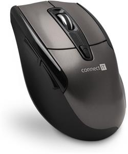 Connect IT bezdrôtová laserová myš, čierna