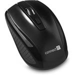 Connect IT bezdrôtová myš, čierna