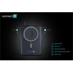 Connect IT bezdrôtová powerbanka USB-C/Lightning, 10000 mAh, sivá