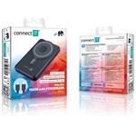 Connect IT bezdrôtová powerbanka USB-C/Lightning, 10000 mAh, sivá