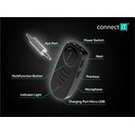 Connect IT bezdrôtový audio receiver, čierny