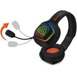 Connect IT Biohazard Blast, herné bezdrôtové slúchadlá s mikrofónom, čierne