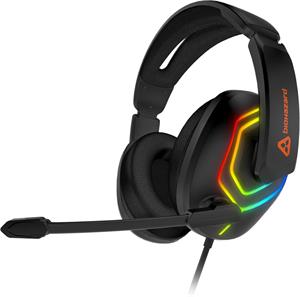 Connect IT Biohazard Blaze, herné slúchadlá s mikrofónom, čierne