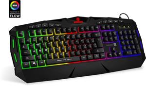 Connect IT Biohazard, herná klávesnica, CZ/SK, čierna