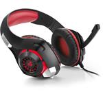 Connect IT Biohazard, herné slúchadlá s mikrofónom, červené