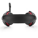 Connect IT Biohazard, herné slúchadlá s mikrofónom, červené