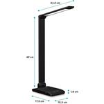 Connect IT Bright, stolná LED lampička, čierna