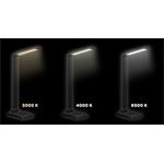 Connect IT Bright, stolná LED lampička, čierna