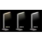 Connect IT Bright, stolná LED lampička, sivá