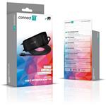 Connect IT C-Power, univerzálny adaptér, USB-C, PD 100 W, čierny