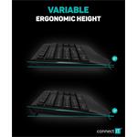 Connect IT Combo, bezdrôtová klávesnica + myš, CZ/SK, čierna