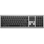 Connect IT Combo, bezdrôtová klávesnica + myš, CZ/SK, strieborná