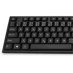 Connect IT Combo, bezdrôtový set klávesnice a myšky, CZ/SK, čierny