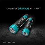 Connect IT Combo, bezdrôtový set klávesnice a myšky, CZ/SK, čierny