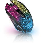 Connect It Doodle 2 Pro, bezdrôtová herná myš, čierna