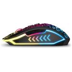 Connect It Doodle 2 Pro, bezdrôtová herná myš, čierna