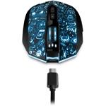 Connect It Doodle 2 Pro, bezdrôtová herná myš, čierna