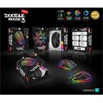 Connect IT Doodle 3, bezdrôtová herná myš, čierna