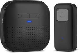 Connect IT Doorbell 2, bezdrôtový zvonček na batérie, čierny