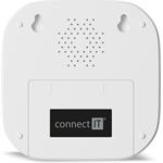 Connect IT Doorbell 2, bezdrôtový zvonček s batériami, biely