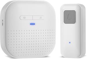 Connect IT Doorbell 2, bezdrôtový zvonček s batériami, biely
