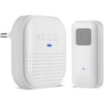 Connect IT Doorbell, bezdrôtový zvonček do zásuvky, biely