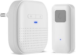 Connect IT Doorbell, bezdrôtový zvonček do zásuvky, biely