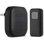Connect IT Doorbell, bezdrôtový zvonček do zásuvky, čierny