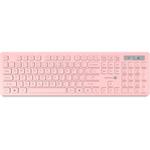 Connect IT FashionCombo2, bezdrôtová klávesnica a myš, ružová