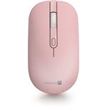 Connect IT FashionCombo2, bezdrôtová klávesnica a myš, ružová