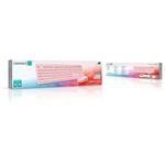 Connect IT FashionCombo2, bezdrôtová klávesnica a myš, ružová