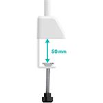 Connect IT Flex, stolná LED lampa, biela