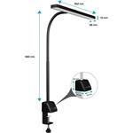 Connect IT Flex, stolná LED lampa, čierna