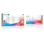 Connect IT For Health ergonomická klávesnica, CZ/SK, biela