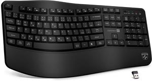 Connect IT For Health ergonomická klávesnica, CZ/SK, čierna